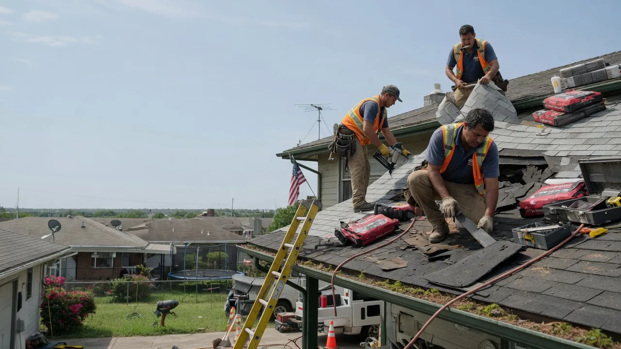 Roof Repair in Dexter City, OH near me